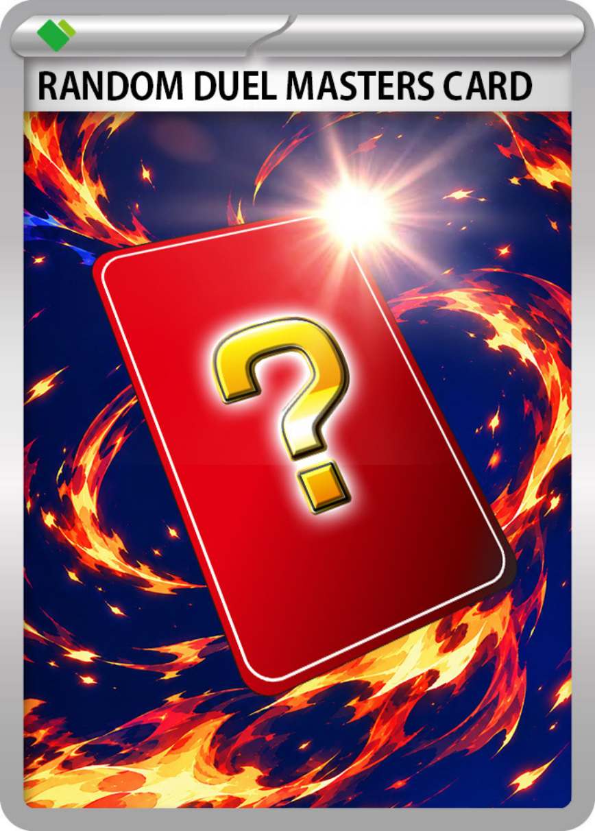 Random Duel Masters Card Exchange Ticket